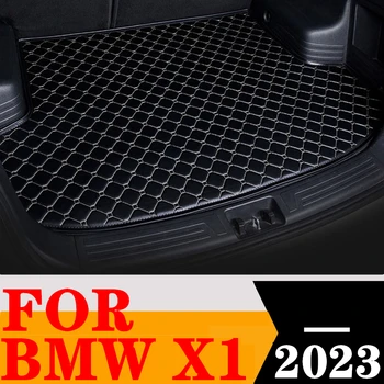 Automobilio bagažo skyriaus Kilimėlis BMW X1 2023 Galiniai Linijinių Krovinių Uodega Įkrovos Dėklą bagažo Apsaugoti Trinkelėmis Kilimų Interjero Transporto priemonių Dalys, Priedai