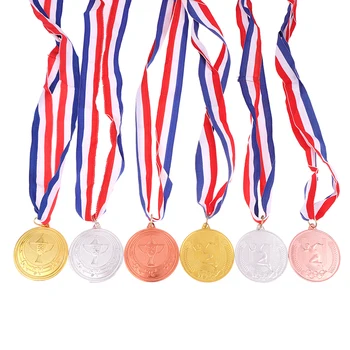 Aliuminio, Aukso, Sidabro, Bronzos Apdovanojimą Medalio Laimėtojas Apdovanoti Konkurso Prizais Sudarymo Medalis Už Suvenyras, Dovana Lauko Sportas Vaikams, Žaislai
