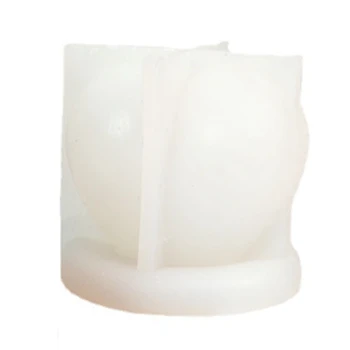 1 Gabalas Didelis Širdies Formos Žvakė Pelėsių Meilės Bazės Šokolado Ice-Cube Dervos Aromaterapija Vestuvių Dekoras