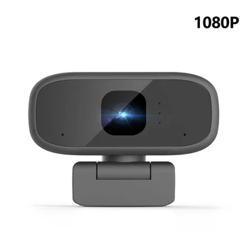 Naujas HD 1080P Kamera 720P Nešiojamas Mini Web Žaidėjus Kamera, PC Kompiuteris, Nešiojamas kompiuteris Notebook USB Mikrofonas Konferencijos Darbo Webcan