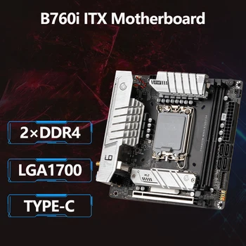B760i ITX Motininę LGA1700 DDR4 Žaidimų 