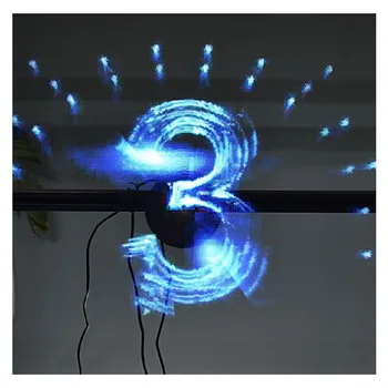 3d Led Reklamos Ventiliatorius Holograma Projektorius, 3d Holografinis Projektorius, Ekranas Mašina