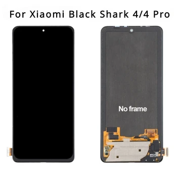 AMOLED skystųjų KRISTALŲ Ekranas Xiaomi Black Shark 4 Pro, Touch Ekranas skaitmeninis keitiklis Asamblėja