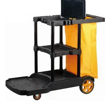 BEAO IKI-068B didmeninė PP plastiko valymo vežimėlis pigūs sargas krepšelį karučiai, Lauko Valgomasis Automobilį