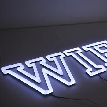 Individualizuotos reklamos dirbtiniais LED neon požymiai akrilo raidės, ženklai, neono stiliaus verslo logotipas parduotuvė parduotuvė