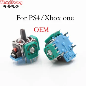 2 Valdytojo Pakeitimo 3D Analog Stick Jutiklio Modulis Nykščio Stick PS4 Gamepad ps 4 Xbox Remontas Belaidžio ryšio Valdiklis