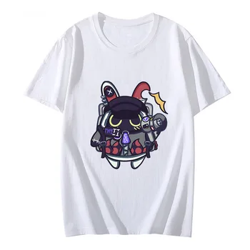 Anime Zenless Zonoje Nulio Nicole Demara Bangboo T-shirts Vaidmuo Žaisti Vyrų/moterų Tshirts Manga Spausdinti, 100% Medvilnė, Naujas Alidu Trumpas Tees
