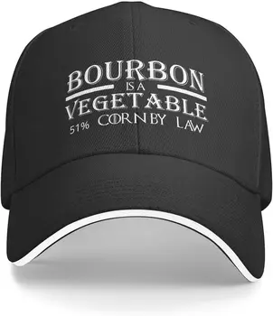 Juokingi Skrybėlę Bourbon yra Augalinių 51% Kukurūzų Įstatymo Skrybėlę Moterų Tėtis Skrybėlę Kietas Skrybėlės