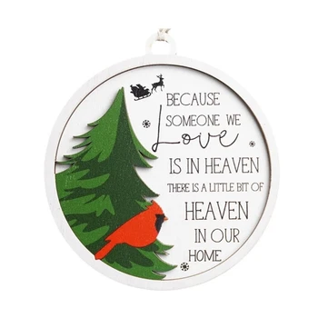 CardinalBird Kalėdų Danguje Medžio Apdaila nepakartojama Dovana artimiesiems