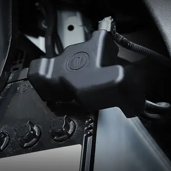 Carmilla Toyota RAV4 RAV 4 2016 2017 2018 Automobilių Neigiamas Baterijos Elektrodų Dulkėms atsparus Vandeniui Apsauginis gaubtas, automobilio stiliaus