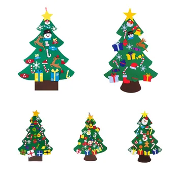 2021 PASIDARYK pats Jaučiau, Kalėdų Eglutė Linksmų Kalėdų Dekoracijos Namų Cristmas Mažos Dovanos Santa Claus Naujųjų Metų Medis Namų Dekoro