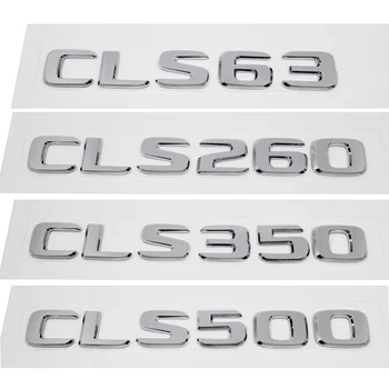 ABS Plastiko CLS63 CLS260 CLS350 CLS500 šildomos Galinės Logotipas Ženklelis Emblema Lipdukas, Skirtas Mercedes Benz C Klasė C219 C218 C257