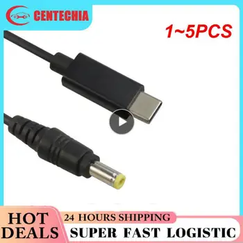 1~5VNT 1m USB 3.1 C Tipo USB-C, Vyrų DC 5.5X2.5mm Vyrų Maitinimo Lizdas Pratęsimo Mokestis Laidą Įkrovimo Adapterio Laido (Tipas c