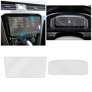 Volkswagen VW Arteon 2021 Automobilio Prietaisų Skydelio Multimedia, GPS Navigacija, LCD Ekranas, Grūdintas Stiklas, Apsauginė Plėvelė