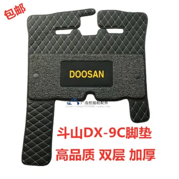 Guminiai grindų kilimėliai kabinos DX75-9/150/220/225/260-9C ekskavatorius Doosan dalys daewoo